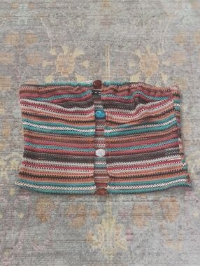 SUMWON Open Front Halyer Top